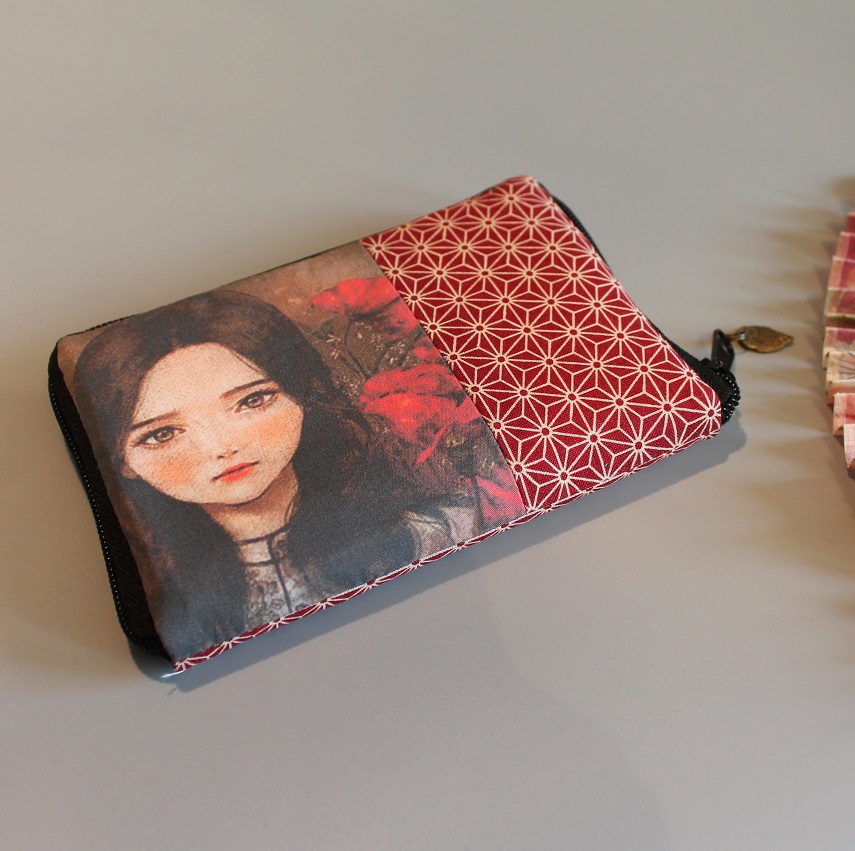 5.5" zippered Cards and coins wallet - special7